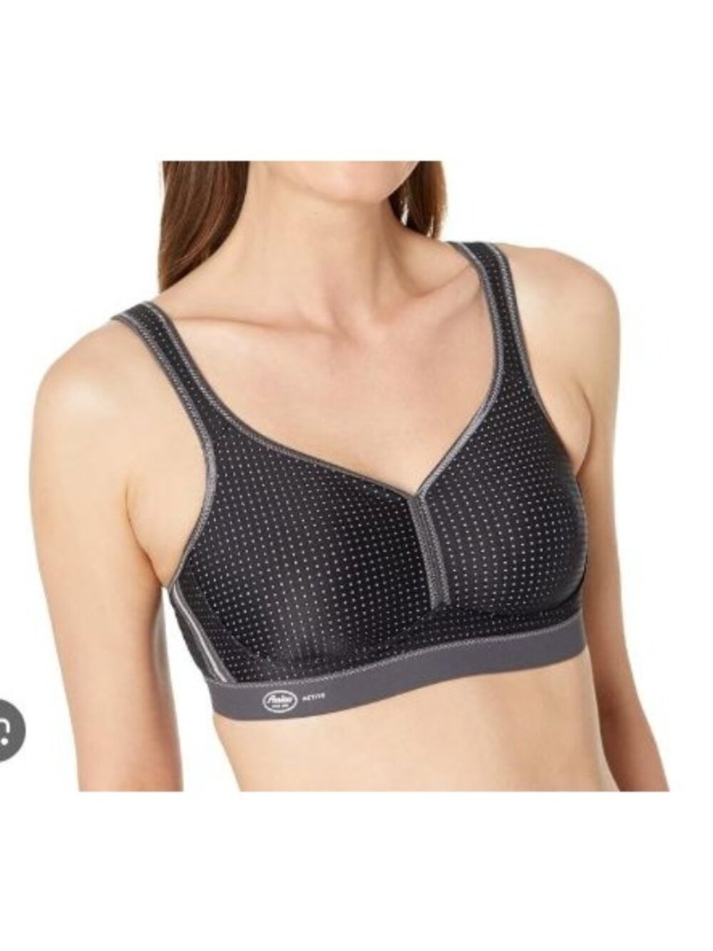 Anita Active 34C Performance Sport Bra Black NWT Maxium Support